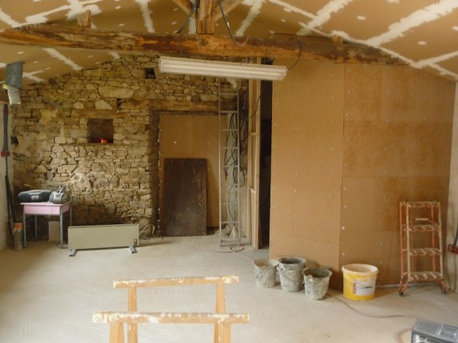 Amélioration thermique par enduit intérieur Vendée 85, Nantes, Loire Atlantique 44